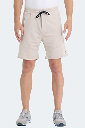 Slazenger VICENTE Erkek Cepli Taş Gri Şort