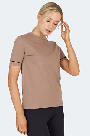 Slazenger VITYA I Kadın  Vizon Tişört