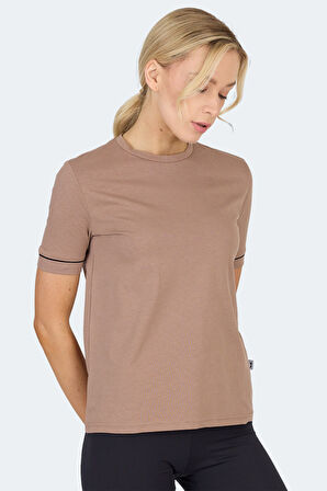 Slazenger VITYA I Kadın  Vizon Tişört