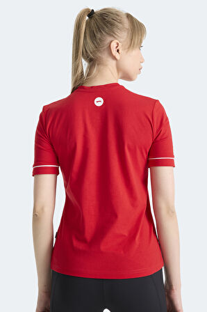 Slazenger VITYA I Kadın  Kırmızı Tişört