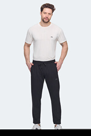 Slazenger KIRABO IN Erkek  Siyah Eşofman Altı