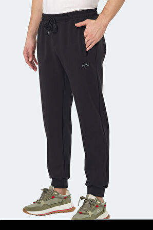 Slazenger KIWI IN Erkek  Siyah Eşofman Altı
