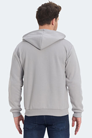 Slazenger KOZZAX Erkek Sweatshirt Gri