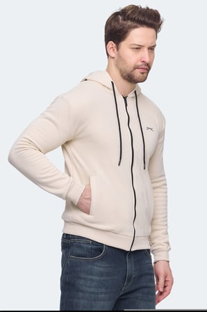 Slazenger KOZZAX IN Erkek  Kahve Sweatshirt
