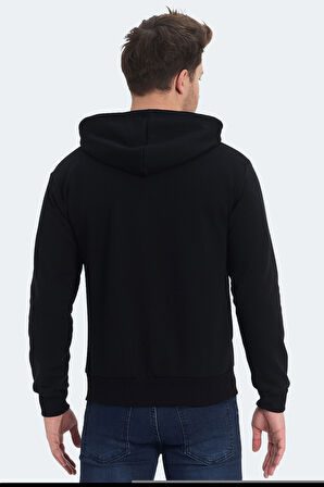 Slazenger KOZZAX IN Erkek  Siyah Sweatshirt