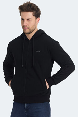 Slazenger KOZZAX IN Erkek  Siyah Sweatshirt