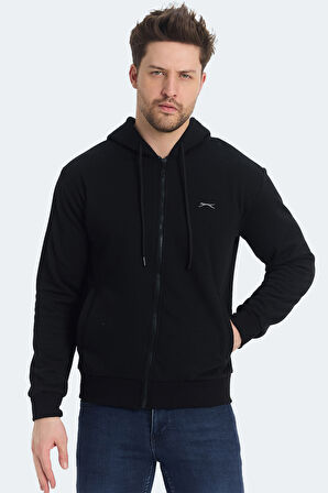 Slazenger KOZZAX IN Erkek  Siyah Sweatshirt