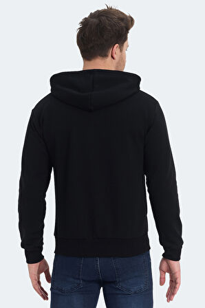 Slazenger KOZZAX IN Erkek  Siyah Sweatshirt