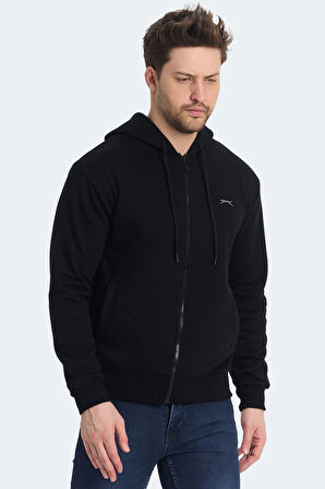 Slazenger KOZZAX IN Erkek  Siyah Sweatshirt