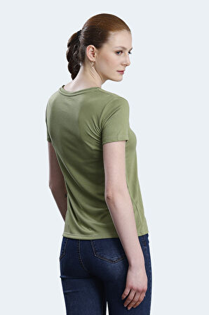 Slazenger PAYTONS Kadın  Açık Yeşil Tişört