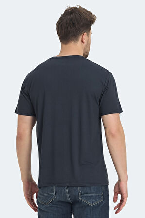Slazenger KRAKKER Erkek Tişört Koyu Gri