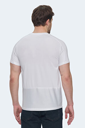 Slazenger VISHAL KTN Erkek  Beyaz Tişört
