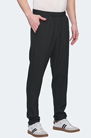 Slazenger VINAL Erkek Cepli Siyah Eşofman Altı