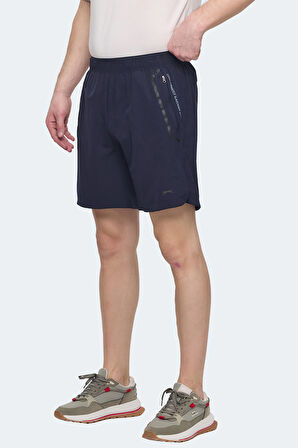 Slazenger VIKTOR Erkek Cepli Lacivert Şort