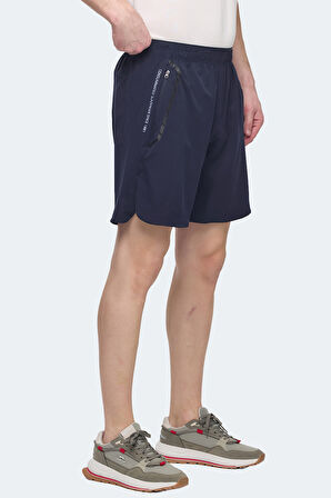 Slazenger VIKTOR Erkek Cepli Lacivert Şort