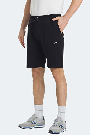 Slazenger ORIA CRF Erkek Cepli Siyah Şort