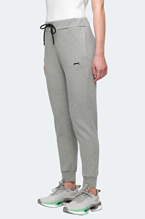 Slazenger VETERAN RBN Kadın Eşofman Altı Açık Gri