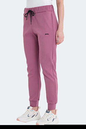 Slazenger VETERAN RBN Kadın Cepli Pembe Eşofman Altı