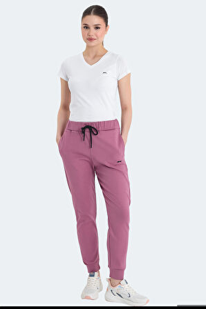 Slazenger VETERAN RBN Kadın Cepli Pembe Eşofman Altı