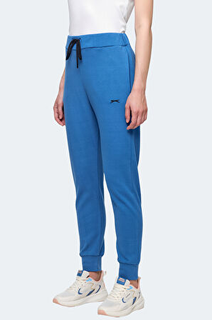 Slazenger VETERAN RBN Kadın Cepli Indigo Eşofman Altı