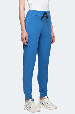 Slazenger VETERAN RBN Kadın Cepli Indigo Eşofman Altı