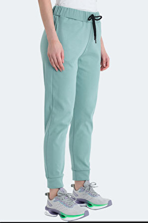 Slazenger VETERAN RBN Kadın Cepli Yeşil Eşofman Altı