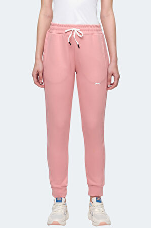 Slazenger VEVA Kadın Cepli Pembe Eşofman Altı