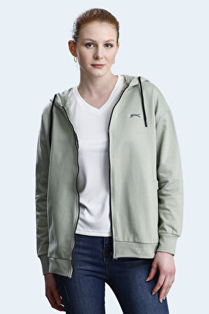Slazenger KATHLEENA IN Kadın  Nane Sweatshirt