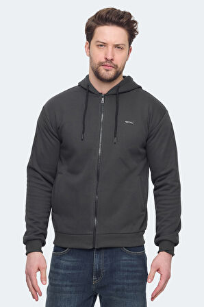 Slazenger KOZZAX Erkek Sweatshirt Antrasit