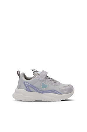 Slazenger KLARION Kız Çocuk Sneaker Ayakkabı Gri / Mor