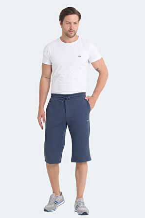 Slazenger VILJA I Erkek Cepli Kapri Koyu Gri Şort