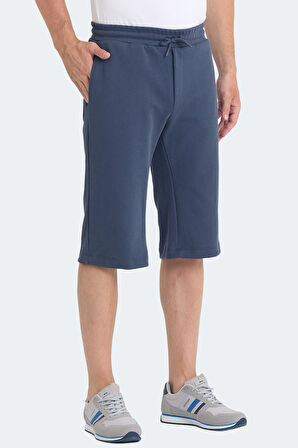 Slazenger VILJA I Erkek Cepli Kapri Koyu Gri Şort