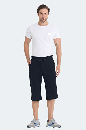 Slazenger VILJA I Erkek Cepli Kapri Siyah Şort