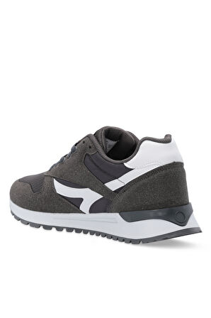 Slazenger OPTIMAX I Erkek  Koyu Gri Günlük Spor Ayakkabısı