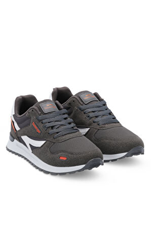 Slazenger OPTIMAX I Erkek  Koyu Gri Günlük Spor Ayakkabısı