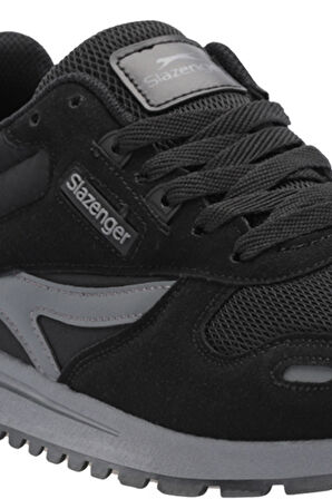 Slazenger OPTIMAX I Erkek  Siyah / Siyah Günlük Spor Ayakkabısı