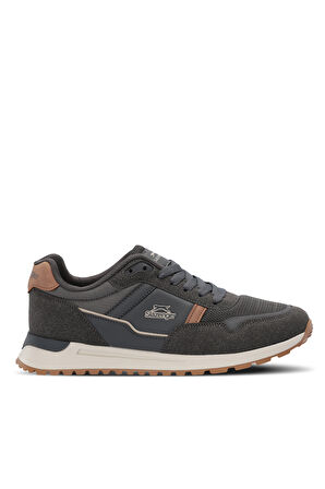 Slazenger OBSESSION I Erkek  Koyu Gri Günlük Spor Ayakkabısı