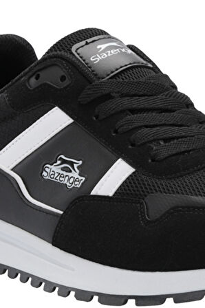 Slazenger OBSESSION I Erkek  Siyah / Beyaz Günlük Spor Ayakkabısı