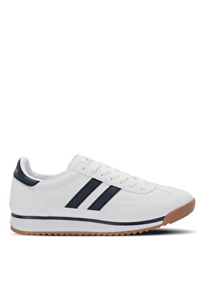 Slazenger OLEKS Erkek  Beyaz / Lacivert Günlük Spor Ayakkabısı