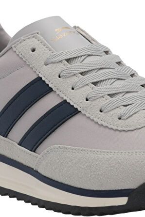 Slazenger OLEKS Erkek  Gri / Lacivert Günlük Spor Ayakkabısı