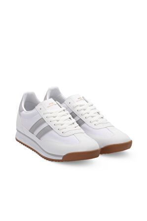 Slazenger OLEKS Kadın  Beyaz / Gri Günlük Spor Ayakkabısı