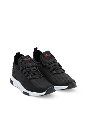 Slazenger ABENA NOK Unisex Çocuk Günlük Siyah / Kırmızı