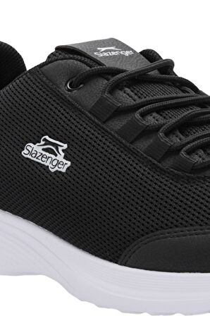 Slazenger EQUINOX I Erkek  Siyah / Beyaz Koşu & Yürüyüş Spor Ayakkabısı