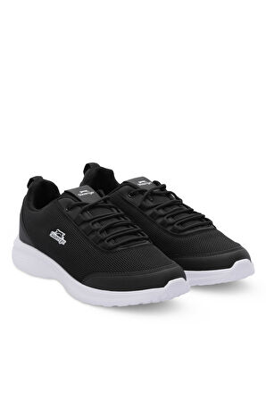 Slazenger EQUINOX I Erkek  Siyah / Beyaz Koşu & Yürüyüş Spor Ayakkabısı
