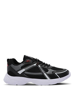 Slazenger EXOTIC I Erkek  Siyah / Beyaz Koşu & Yürüyüş Spor Ayakkabısı