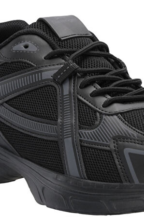 Slazenger EXOTIC I Erkek  Siyah / Siyah Koşu & Yürüyüş Spor Ayakkabısı