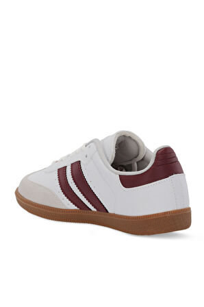 Slazenger PING Kadın  Beyaz / Bordo Günlük Spor Ayakkabısı