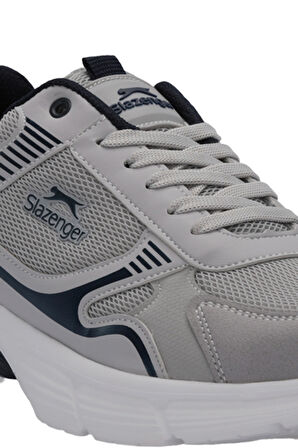Slazenger MIRAGE I Büyük Beden Erkek  Gri Koşu & Yürüyüş Spor Ayakkabısı