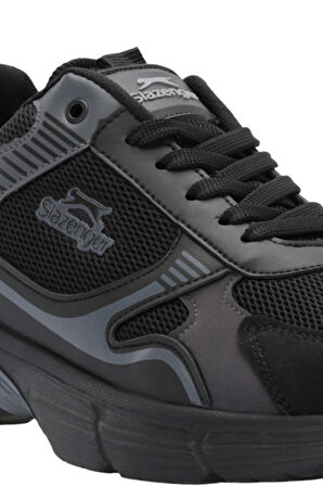 Slazenger MIRAGE I Erkek  Siyah / Siyah Koşu & Yürüyüş Spor Ayakkabısı