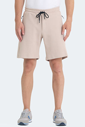 Slazenger VILTE I Erkek Cepli Taş Gri Şort